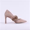 Una Healy Feels So Good Band Buckle Heel - Taupe